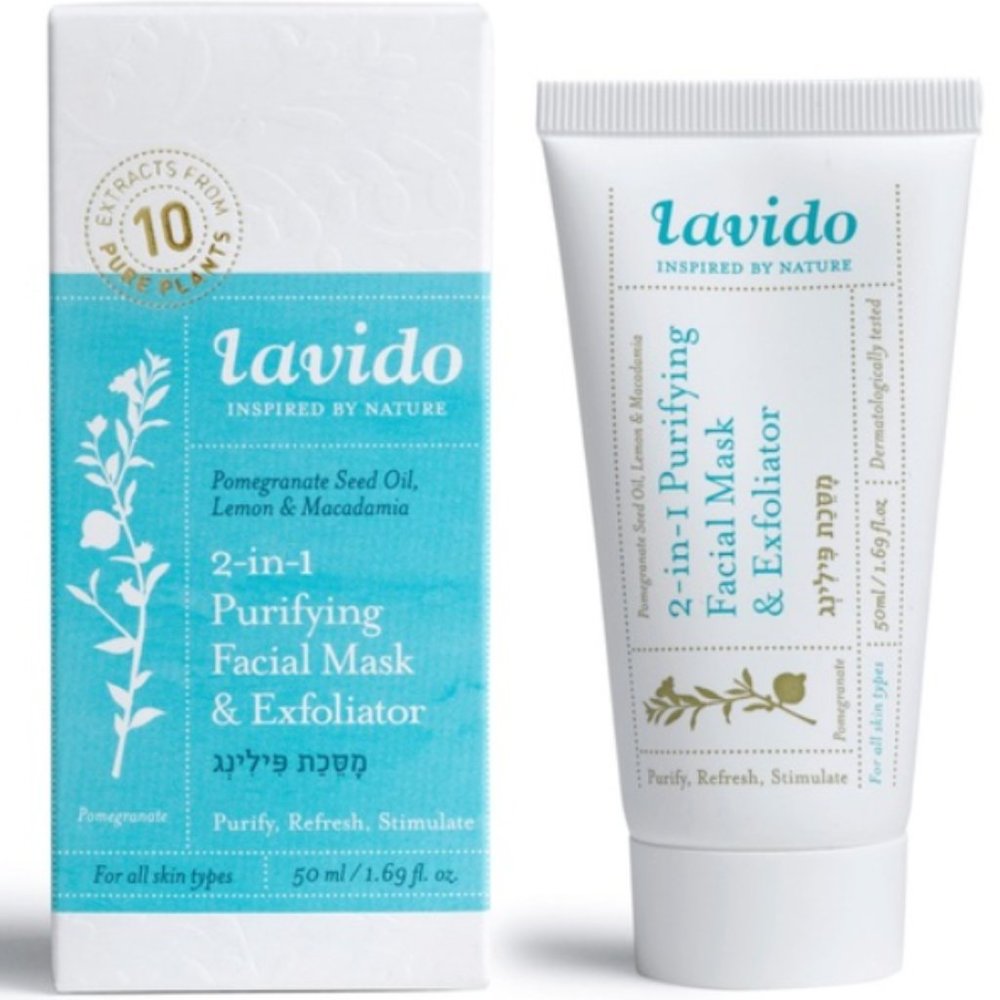 Lavido 2-in-1 Purifying Face Mask & Exfoliator - Picture 3 of 4